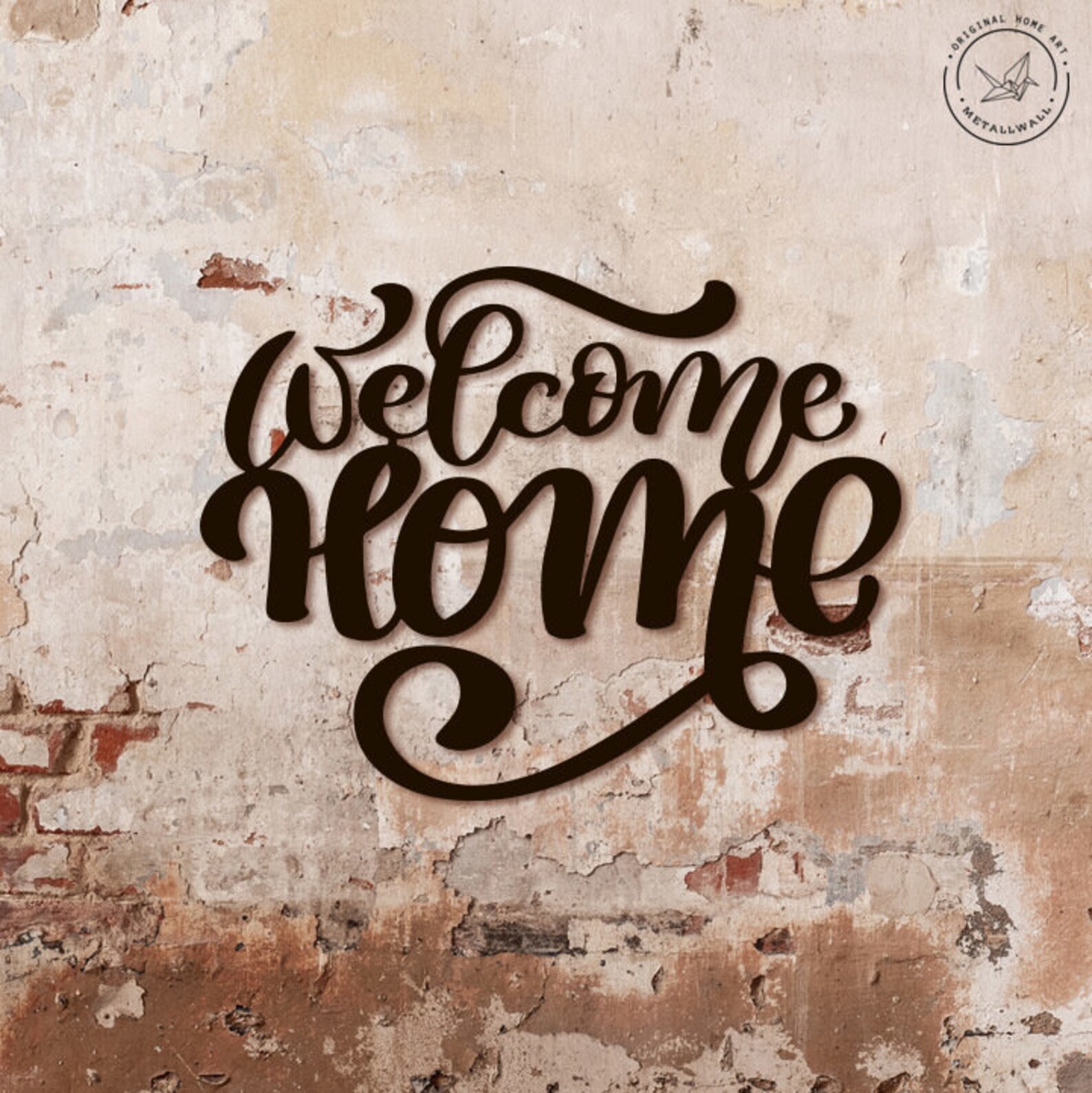 Home Metal Wall Art Metal Wall Sign Wall Hanging Etsy