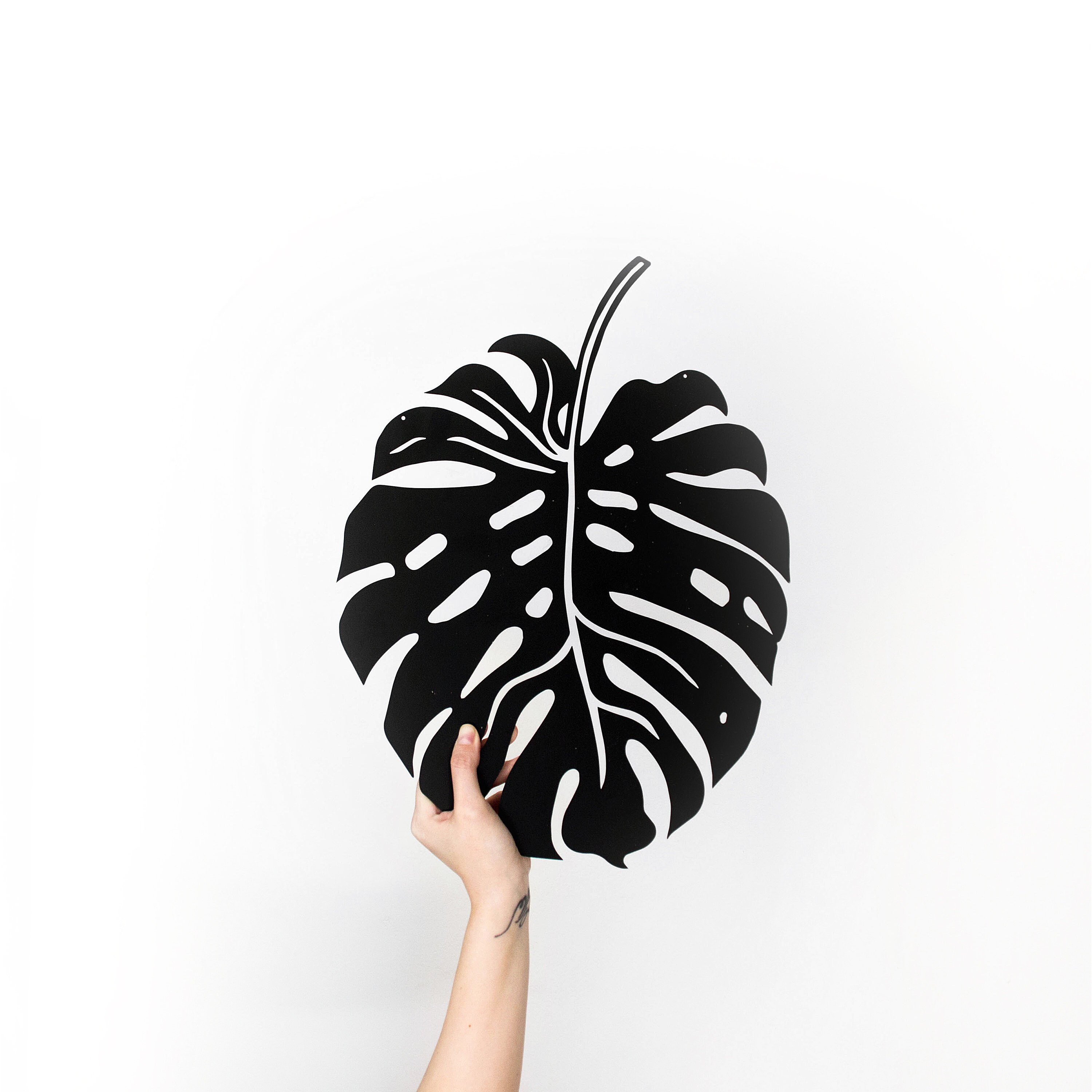 Metal Wall Art-Monstera Leaf Metal Art Home Wall | Etsy