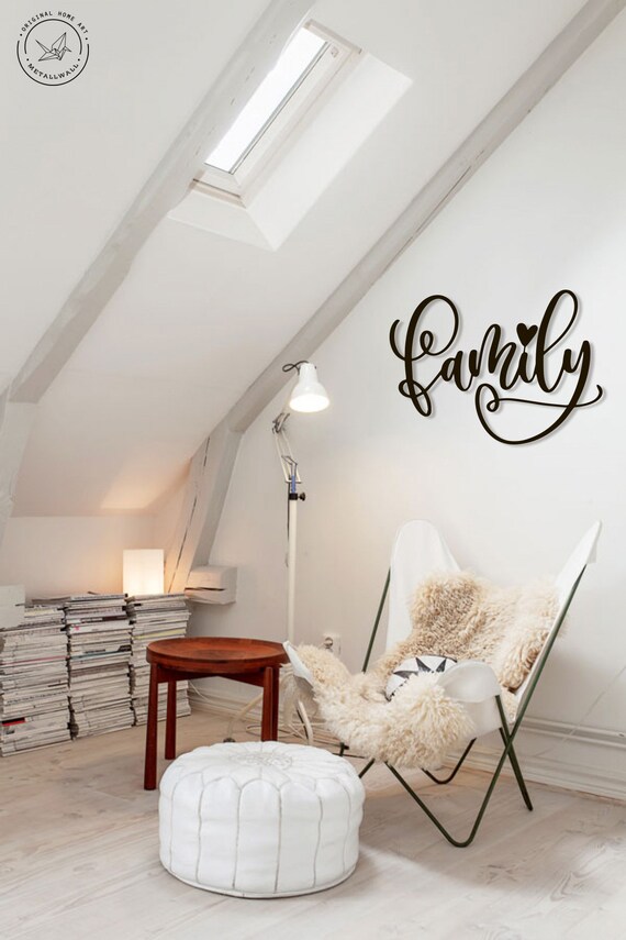 This is us Metal Words Wall Art Home Decor Wall Hanging Metal Letters Farmhouse decor Housewarming gift Minimalist wall art