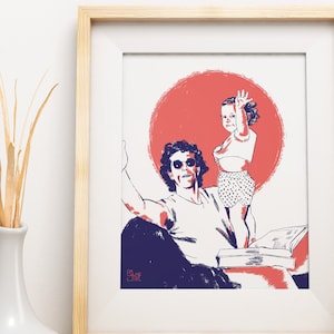 Custom Portrait TO PRINT, Custom Portrait ready to PRINT, Digital Illustration, Digital Portrait, Couple, Baby, Pets, Gift