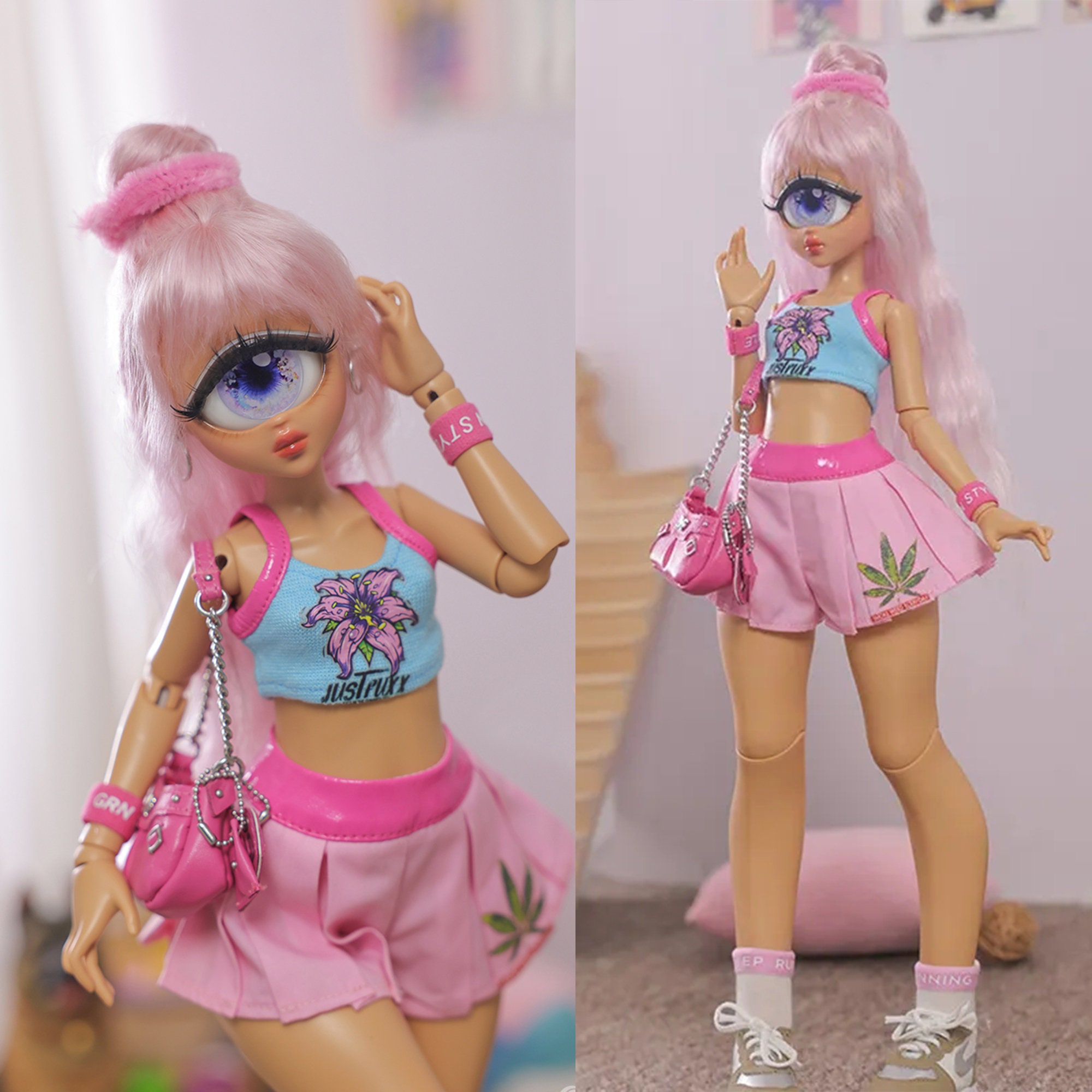 Cyclops Girl BJD Doll 1/4 Resin Blank Toys Gift Ball Jointed Doll