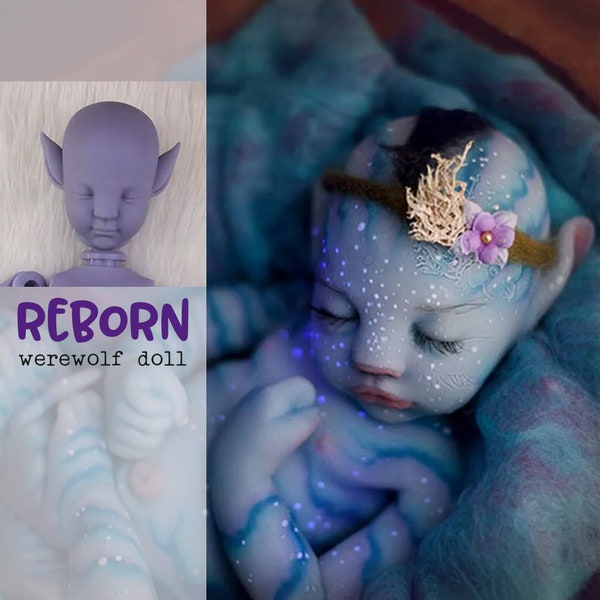 Fantasy reborn doll Baby Avatar doll