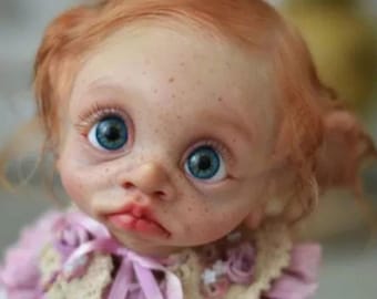 Elfe Wiedergeborene Puppe 17-Zoll-Rohling Reborn Babypuppen Neugeborene Gewichtete Babypuppen, Lebensecht