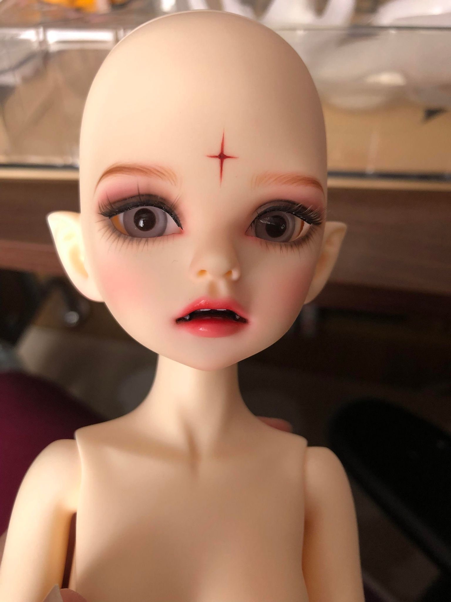 Vampire Bjd Doll 1/4 Ball Jointed Dolls Blank Doll Model High Etsy