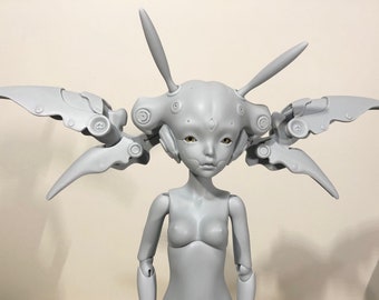 BJD 1/4 Fantasy doll mechanical bjd robot resin