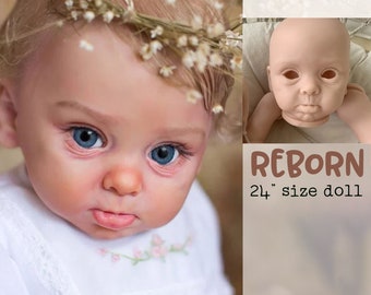 Reborn doll kit 24 inch  Blank Doll