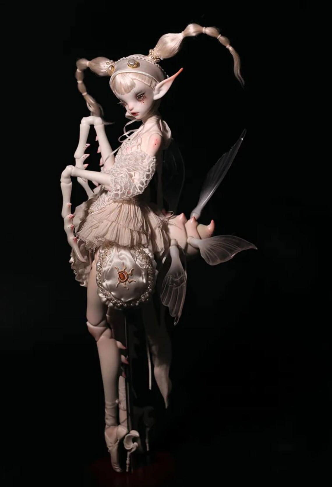 Mantis Bjd Doll 1/4 Ball Jointed Doll Body Magic Doll Resin Blank Doll ...