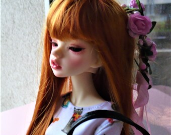 Bjd doll 1/4 blank doll - girl ball jointed doll  Half sleeping eyes