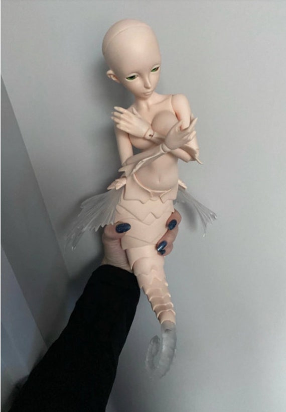 BJD マーメイド ドール 1/4 BJD ファンタジー ドール ハンドメイド 