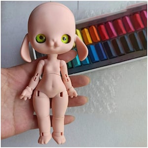 Miniatur Tier Puppe Hund Gelenkpuppe Elfe Katzenspielzeug Kawaii DIY Puppe 3D Druck Spielzeug Multigelenkpuppe