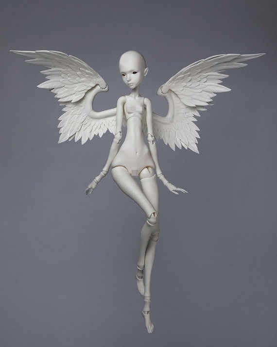 BJD Doll 1/4 Angel Fantasy Doll Handmade Art Doll for Collection