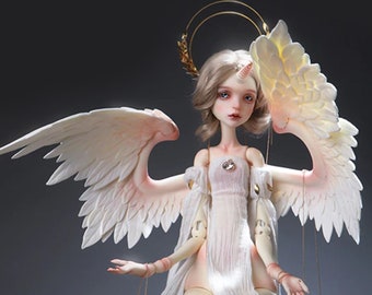 Angel BJD doll 1/4 BJD fantasy Doll Handmade Art Doll for Collection, crap doll mosquito doll ooak monster Dolls Resin for diy