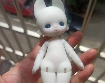 Rabbit miniature doll 3D print resin bunny doll mini multi-joint Doll