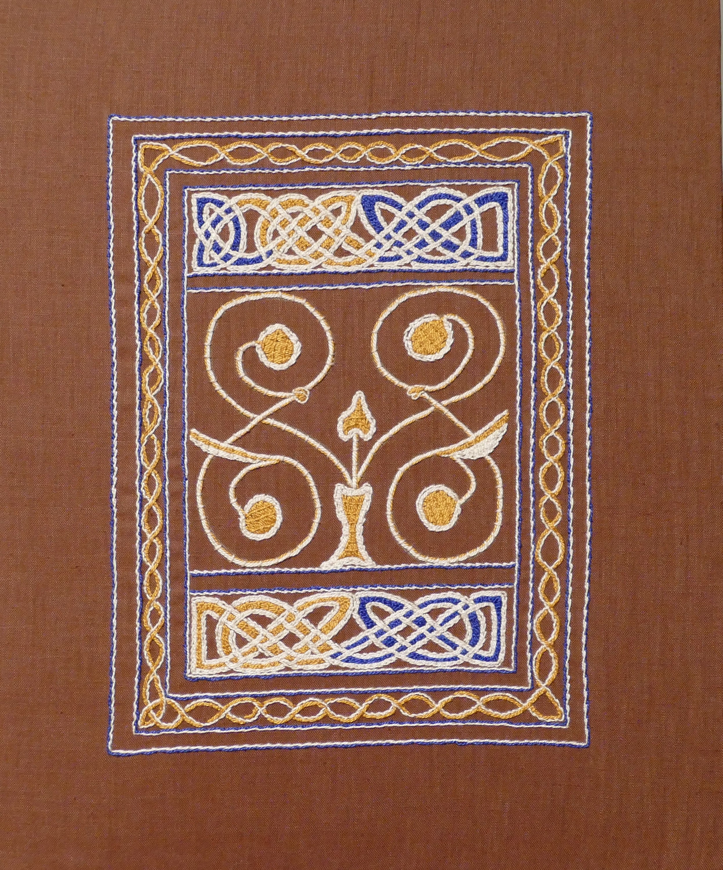 St Cuthbert's Gospel Pattern and Instructions - Instant Download PDF