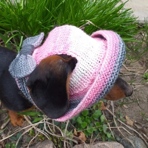 Summer knitted hat for dogs, panama for dogs,  hat for dogs, hat for dachshund, accessories for dogs, gift for dogs, dog clothes,hat the sun