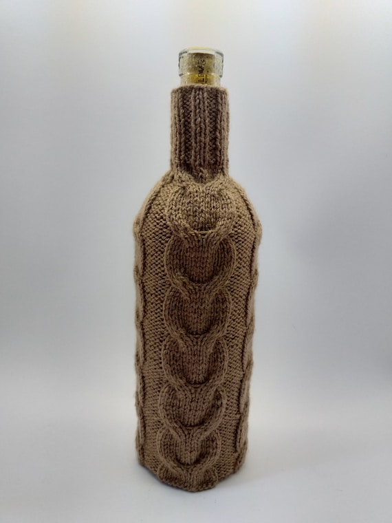 Cache-bouteille,Pull à Noël,couverture Bouteille Vin,manteau,chapeau