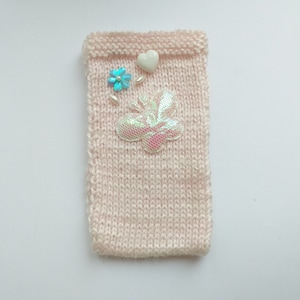 5 colors Knitted smartphone phone case one to choose