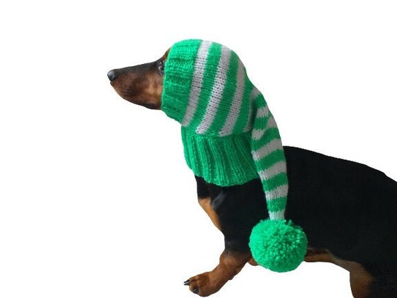 Cappello per cani a strisce natalizie cappello da cane | Etsy Italia
