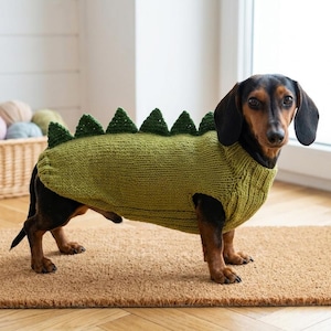 dinosaur miniature dachshund costumes