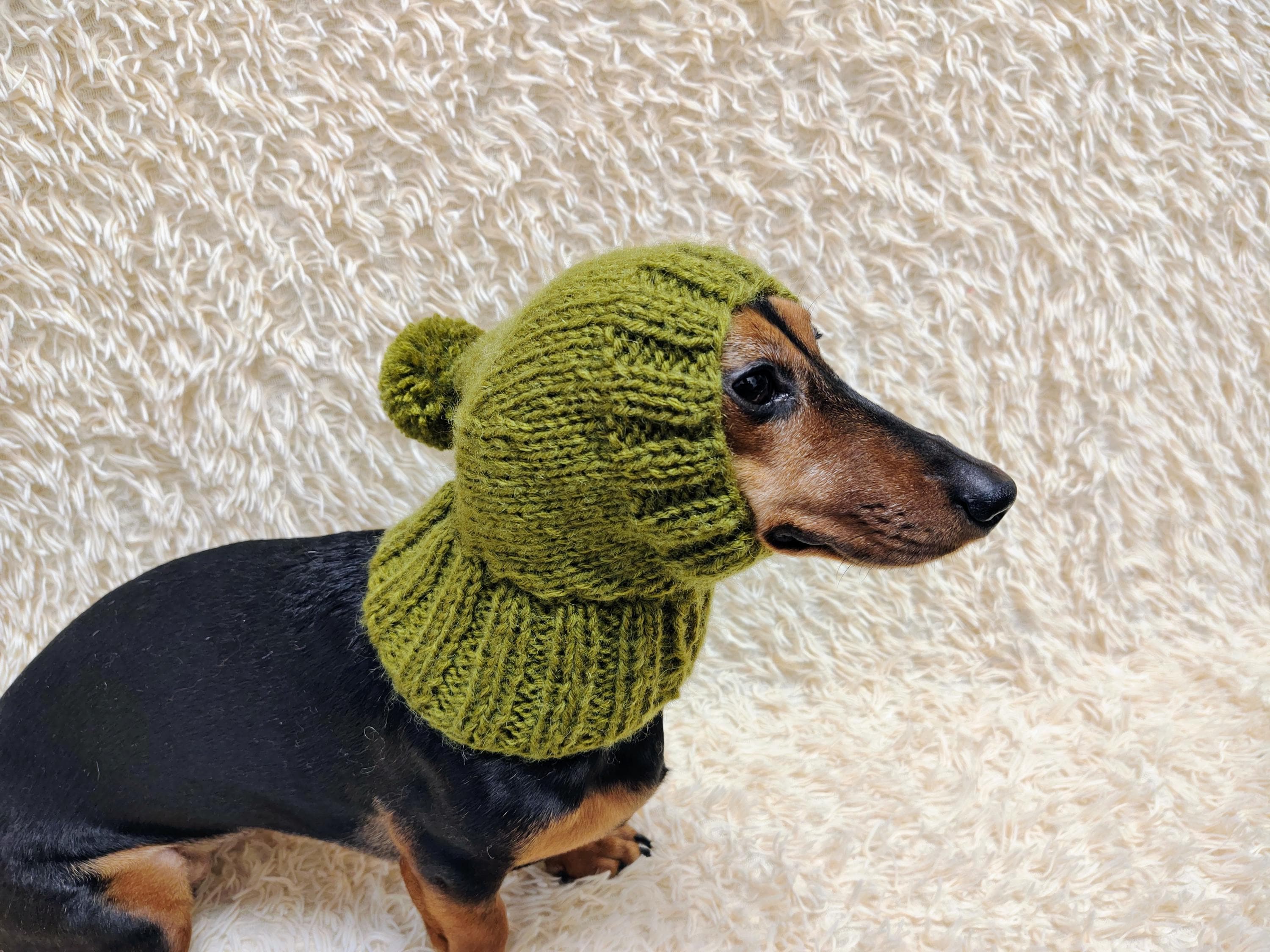 Écharpe Basset Hound - Noire Avec Imprimés Chiens Roses, Violets Et Blancs - France