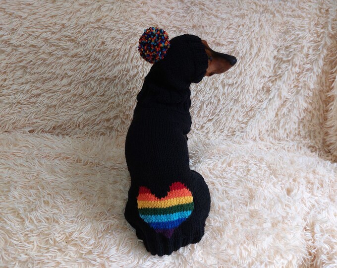 Angora Wool Dog Leggings, Dachshund Leggings, Warm Dog Paws, Warm