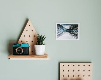 Pegboard panneau perforé triangle petit