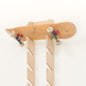 Multiple skateboard rack