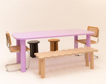 Colorful SEQUOIA dining table