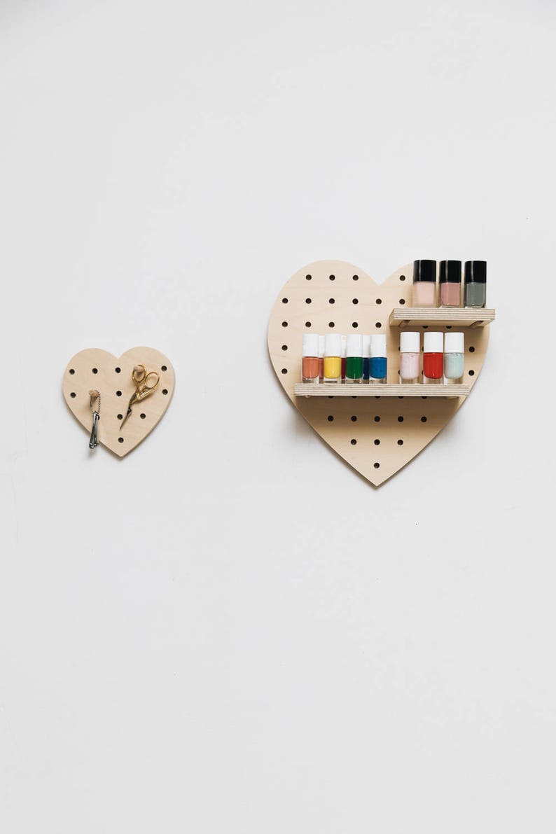 Medium Heart Pegboard image 4