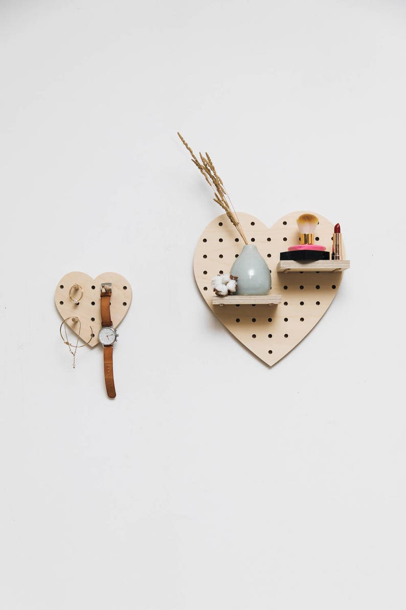 Medium Heart Pegboard image 3