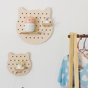 Small cat pegboard image 3