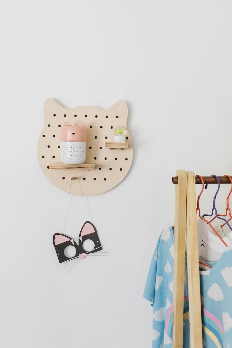 Medium Cat pegboard image 1