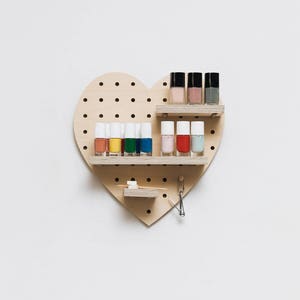 Medium Heart Pegboard image 1