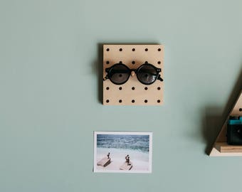 Small square pegboard