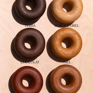 Mango ondulado de madera de haya imagen 10