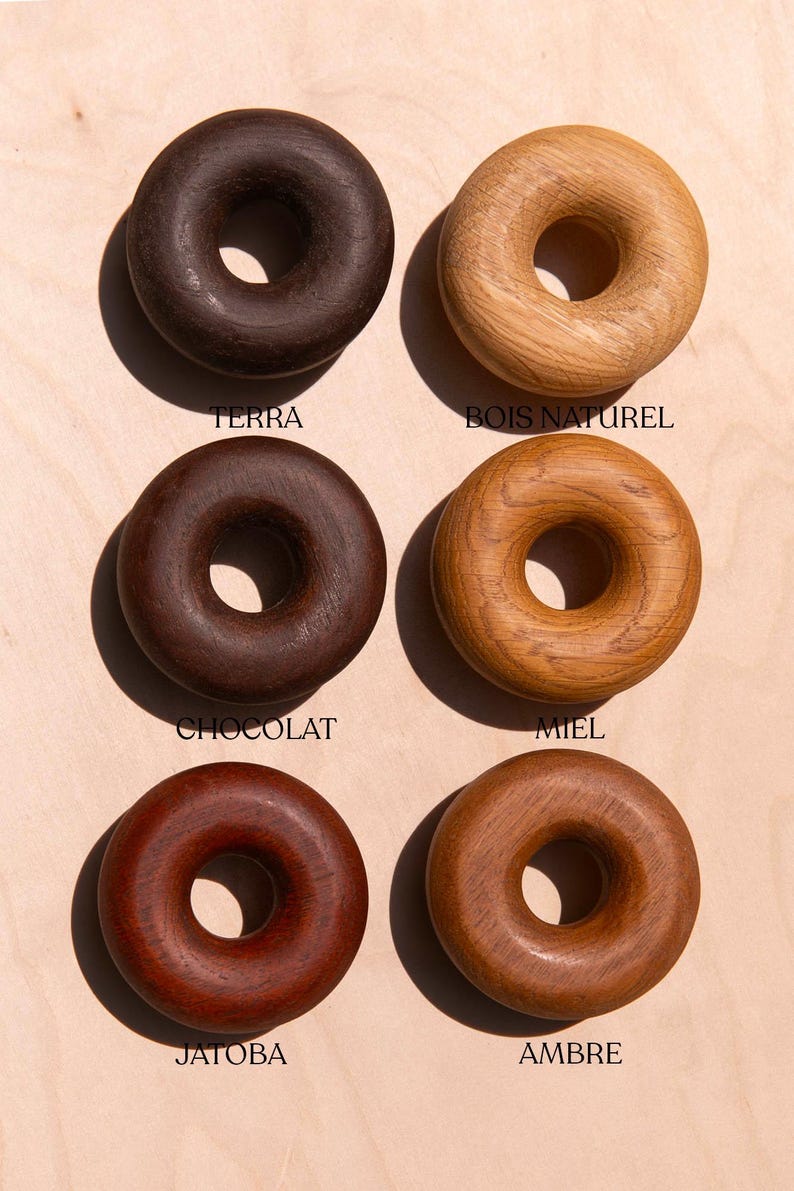 Mango ondulado de madera de haya imagen 10