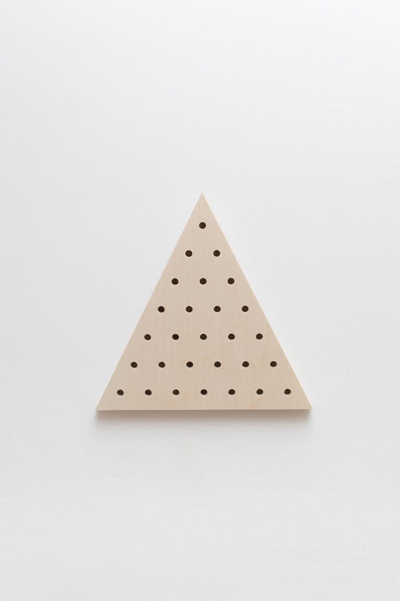 Medium triangle pegboard image 3