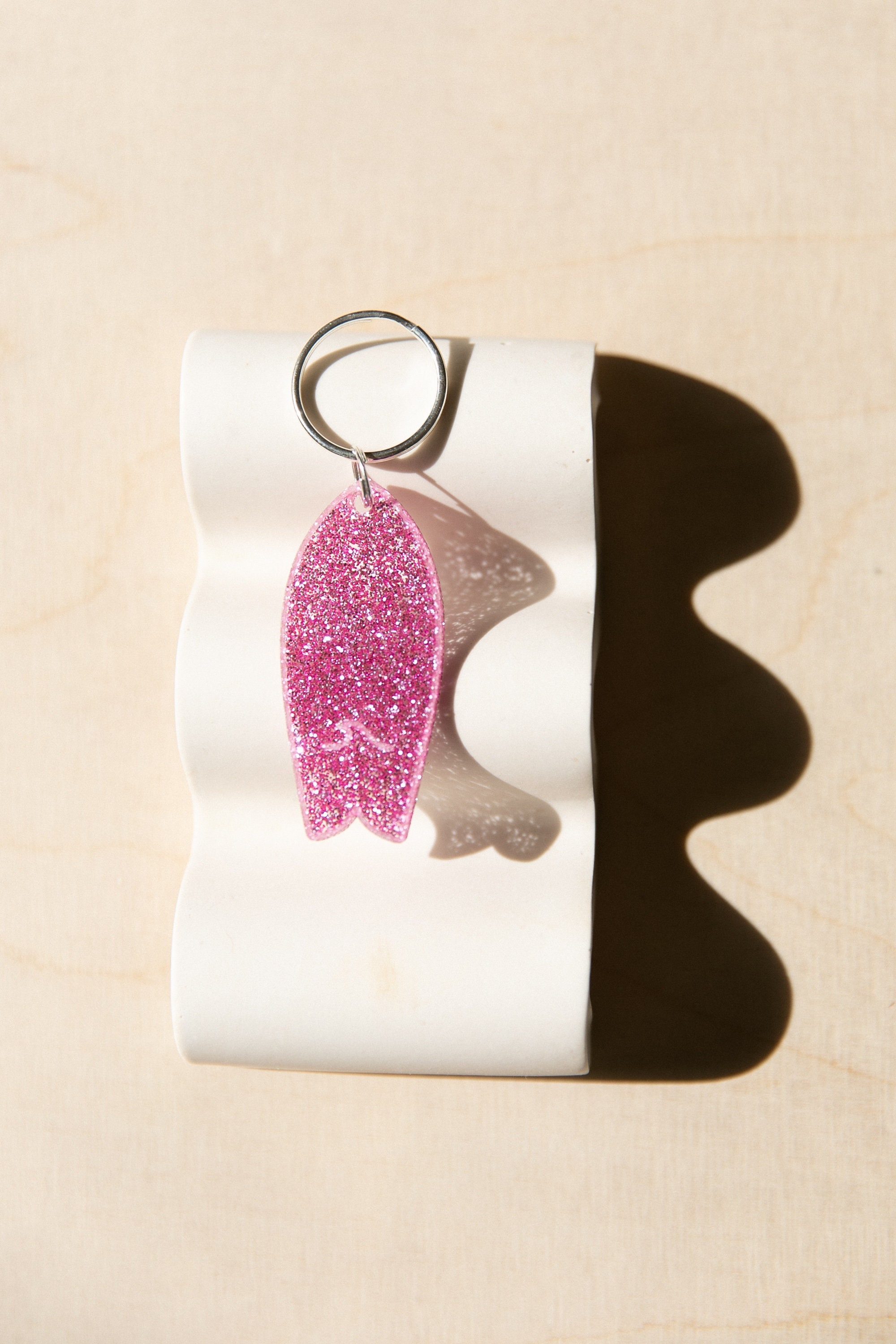 Goatskin Zipper Key Case - Cherry Blossom Pink Can Hold Keys and Change【LBT  Pro】 - Shop LBT Pro Keychains - Pinkoi