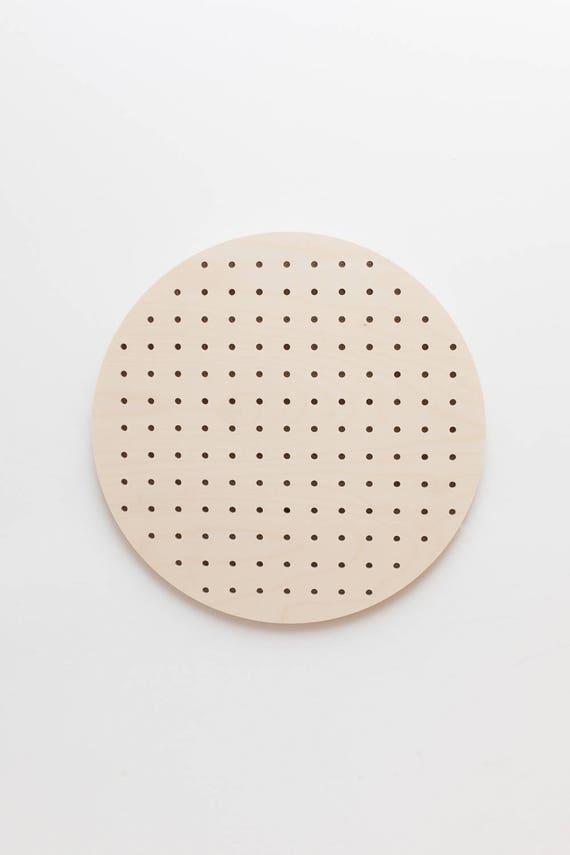 Pegboard panneau perforé en bois rond grand -  France