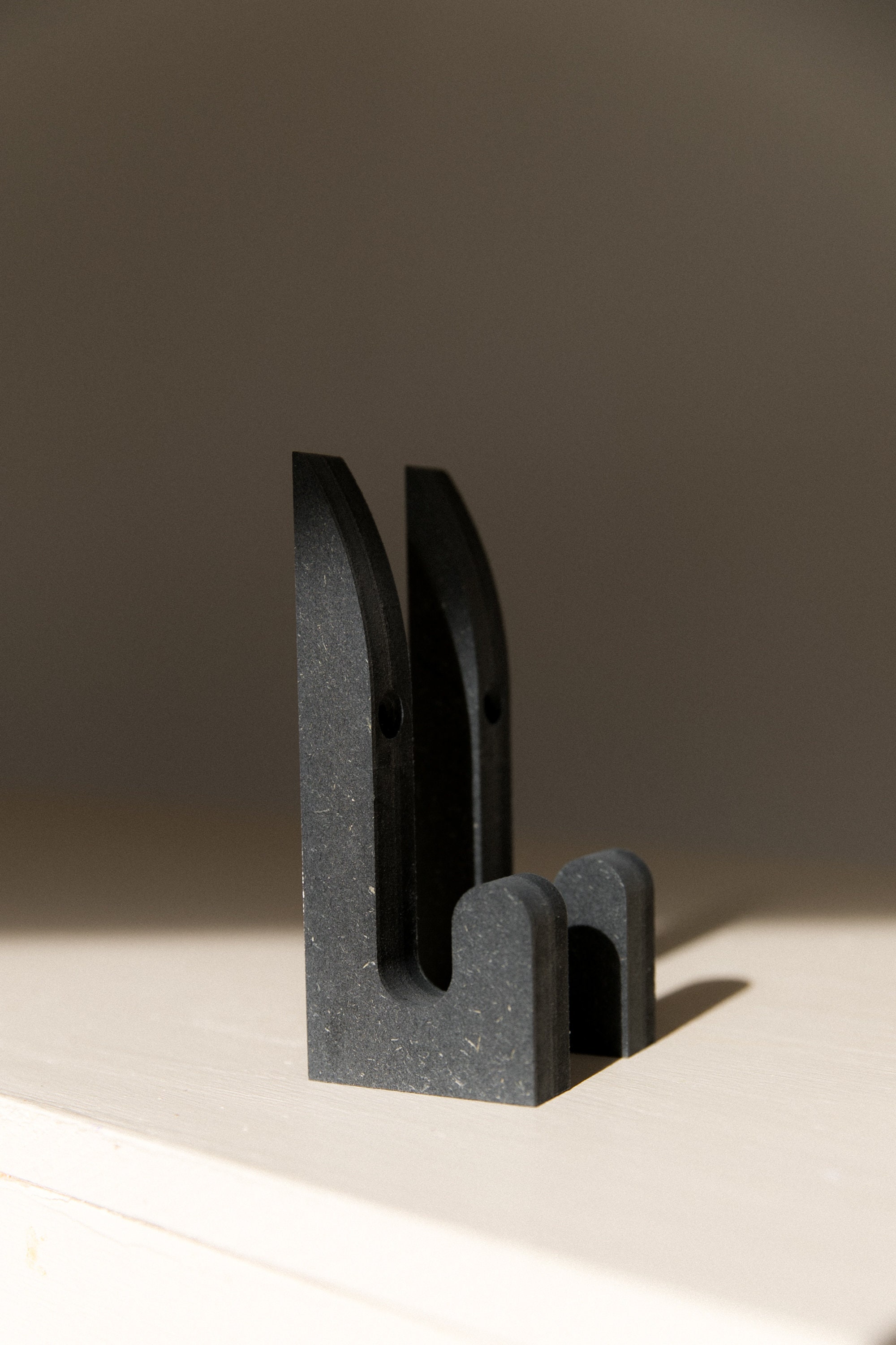 Supports Pour Planche de Surf Décoration en Valchromat Noir