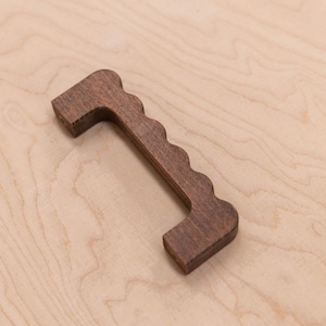 Mango ondulado de madera de haya imagen 5