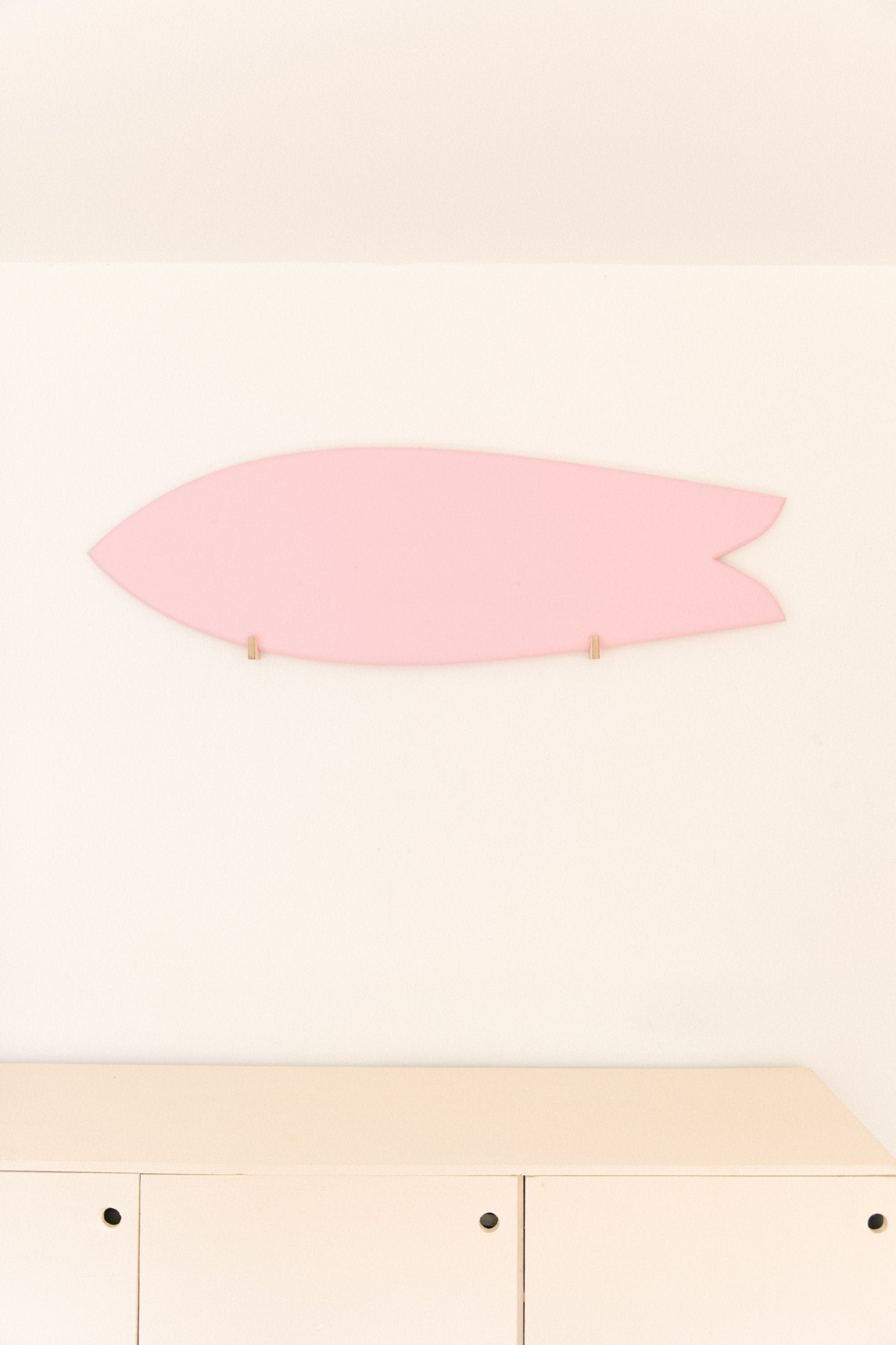 Planche de Surf Décoration en Bois Rose