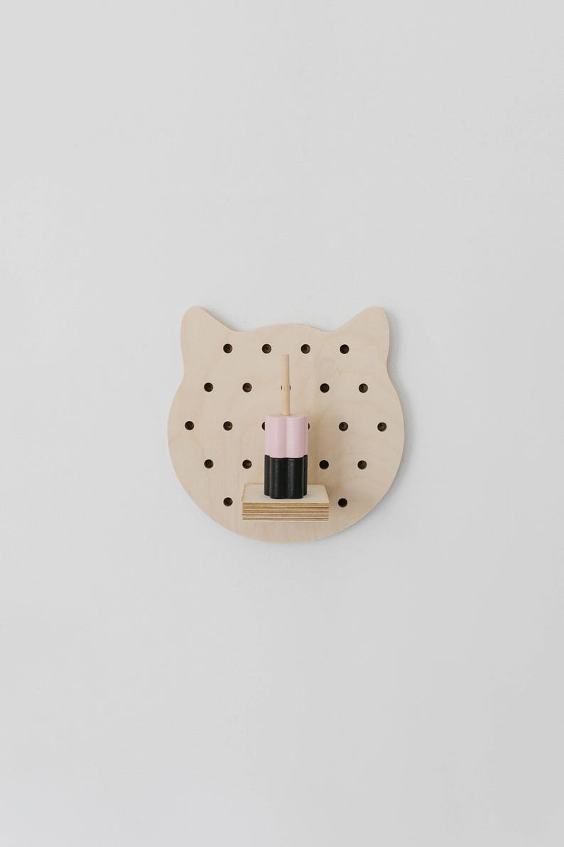 Small cat pegboard image 4