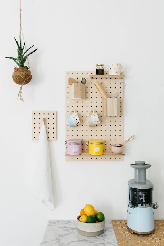 Kitchen pegboard shop