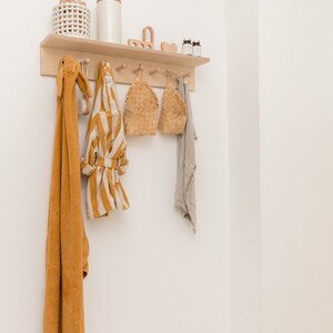 SUREAU wall shelf with hooks large image 7