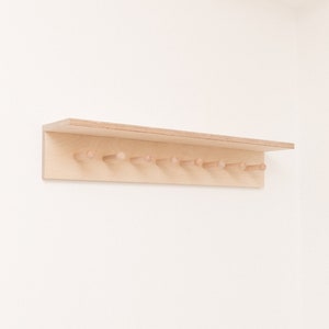 SUREAU wall shelf with hooks large image 2