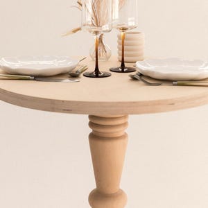 Stół bistro naturalny TOTEM zdjęcie 4