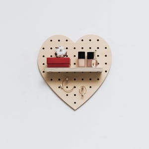 Medium Heart Pegboard image 2