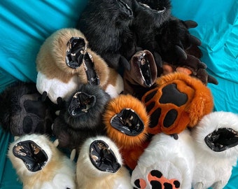 Custom fursuit feetpaws (Sockpaws)