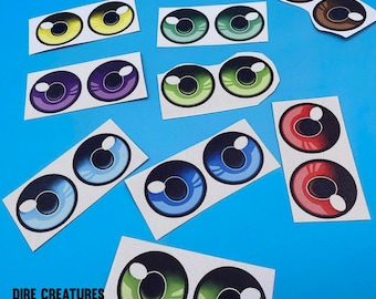 Round sublimated eye mesh (Fitting multiple bases)